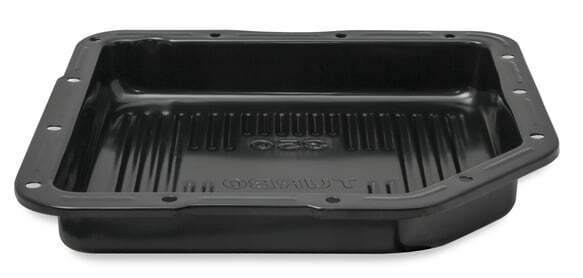 Mr. Gasket transmission oil pan black steel 9765BMRG LS engine Chevy aluminum 2493