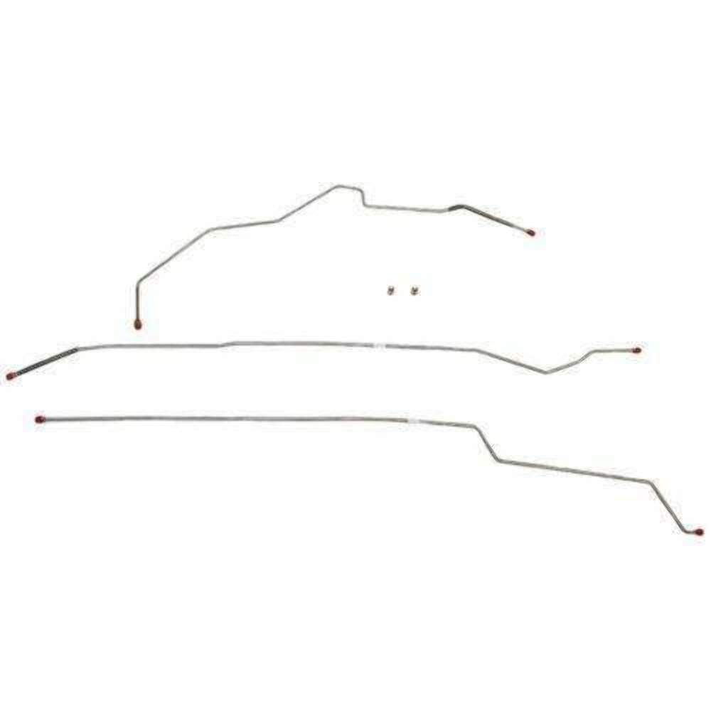 Brake Line for 1998-2000 98-00 Chevy S-10 Intermediate 2WD drum brakes short bed steel