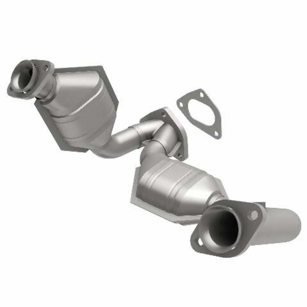 MagnaFlow direct-fit catalytic converter for 1998-2000 Ford 4.0L 3 inch inlet/outlet stainless steel CARB compliant 447189