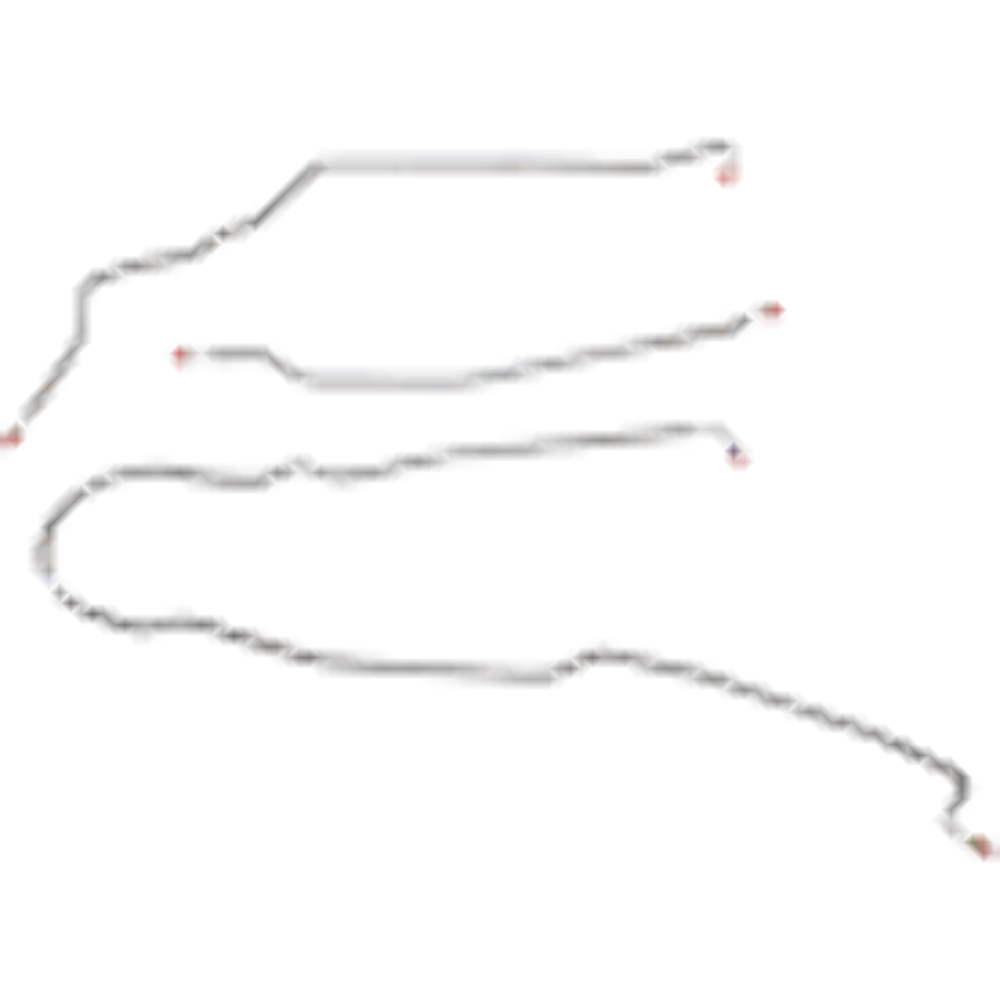 Complete Brake Line Kit for 1998-2001 Ford Ranger 2WD short bed stainless steel