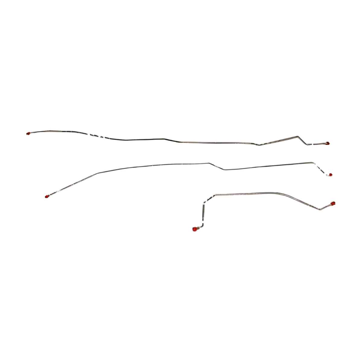 Intermediate Brake Line Kit for 1998-2003 98-03 Chevy S10 4WD stainless steel