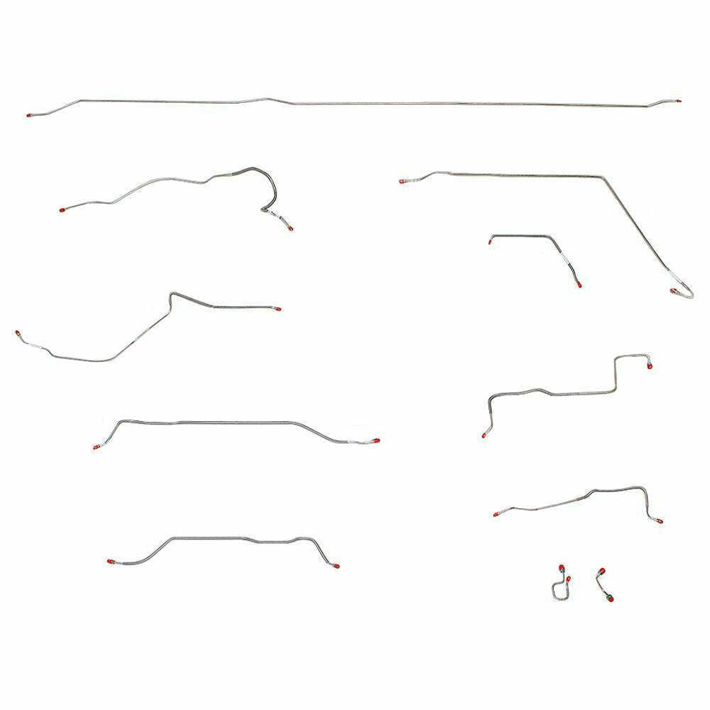 Complete Brake Line Kit for 98 Windstar 10pc; steel