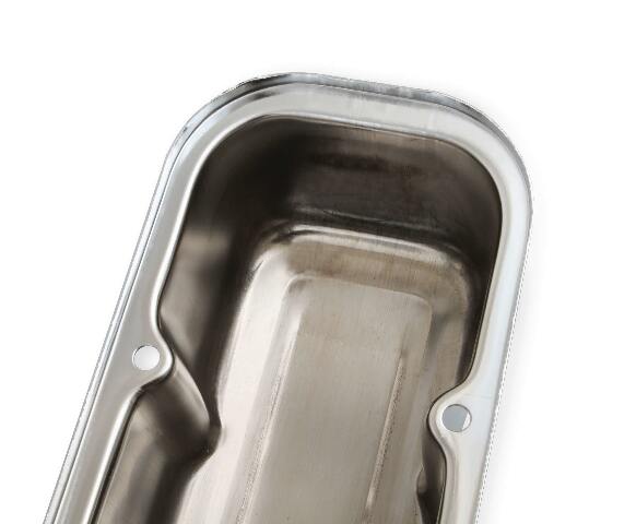 Mr. Gasket chrome tall style valve covers steel 9805