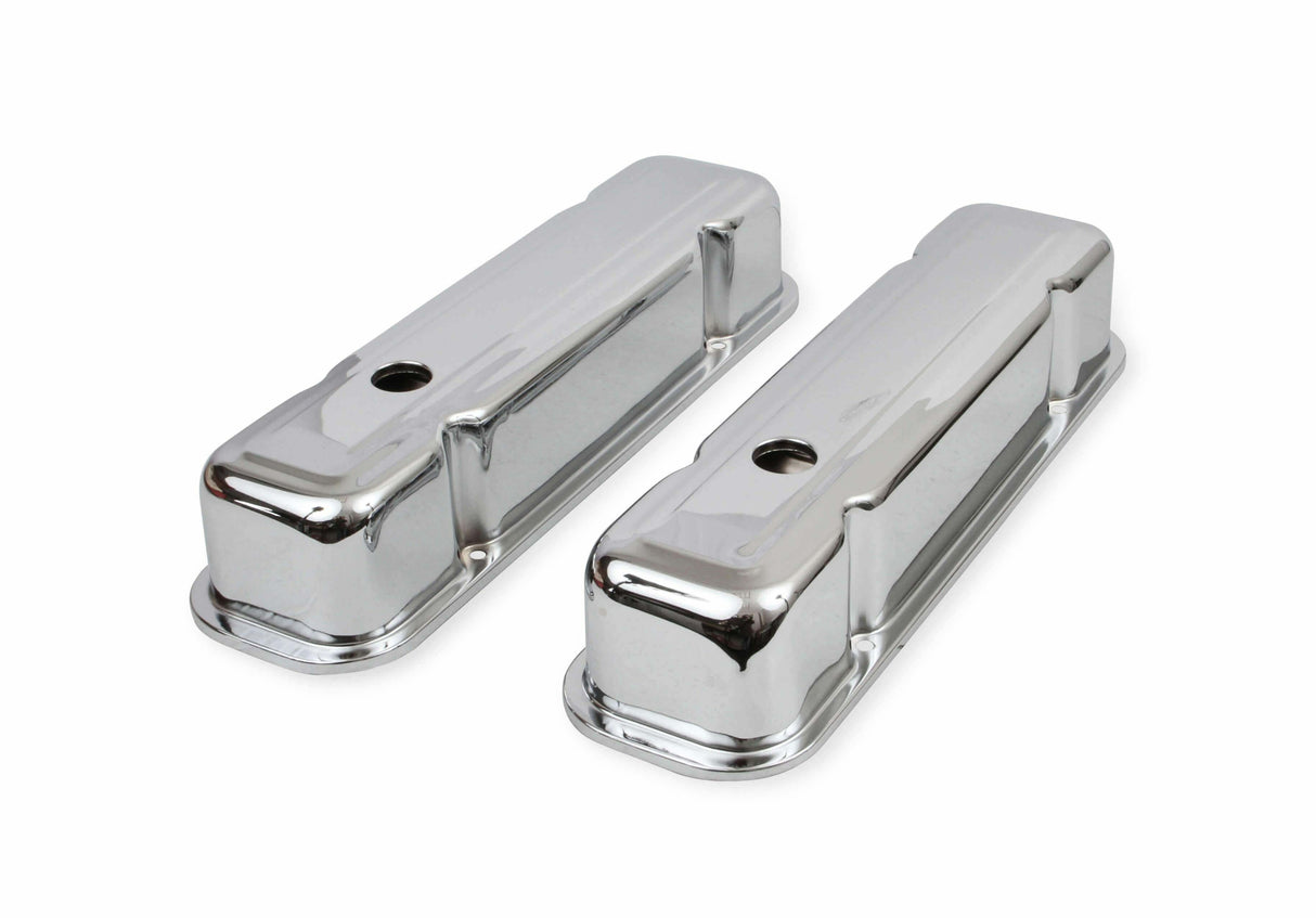 t Mr. Gasket Chrome Tall-Style Valve Covers - 9805 Mr. Gasket
