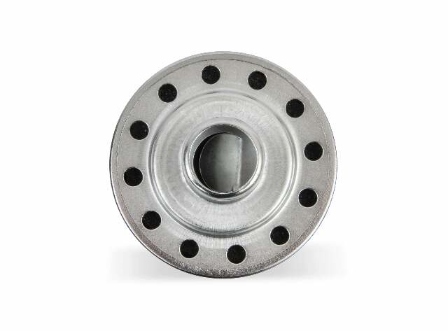 Mr. Gasket breather/oil filler cap push in valve cover breather fits SBC Chevy chrome polished steel 9810