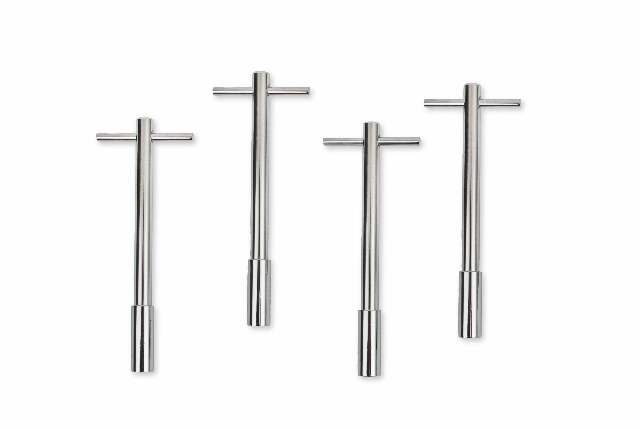 Mr. Gasket valve cover T bar wing bolts SBC 305 350 chevrolet GM GMC Chevy chrome steel 9820