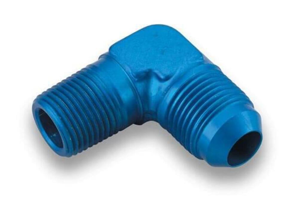 Earls 90 Degree Elbow Male AN -8 to 3/8 NPT - 982208ERL