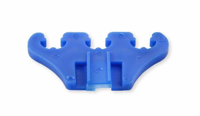 Mr. Gasket standard wire loom kit chrome / blue steel 9881