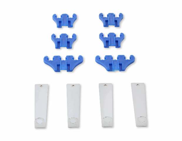 Mr. Gasket standard wire loom kit chrome / blue steel 9881