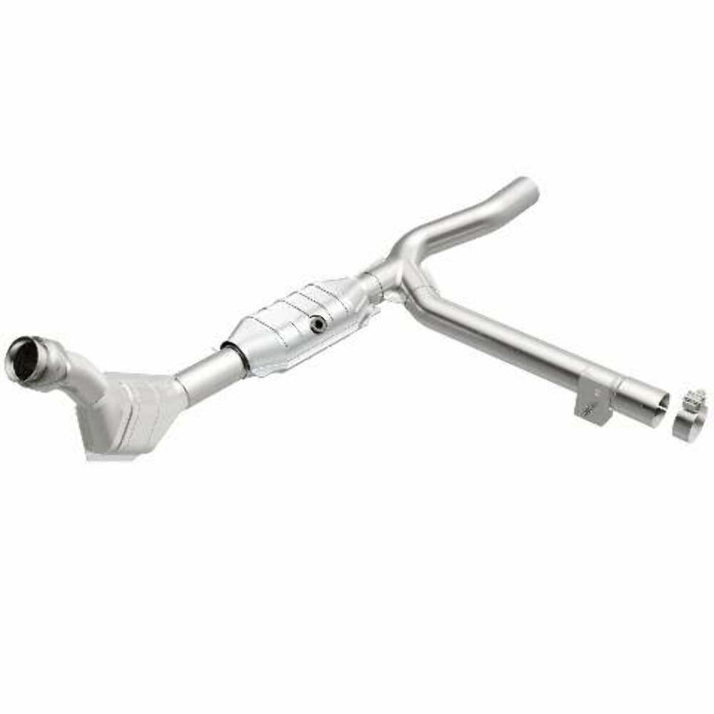 MagnaFlow direct-fit catalytic converter for 1999-2000 Ford F-150 4.2L stainless steel CARB compliant 447142