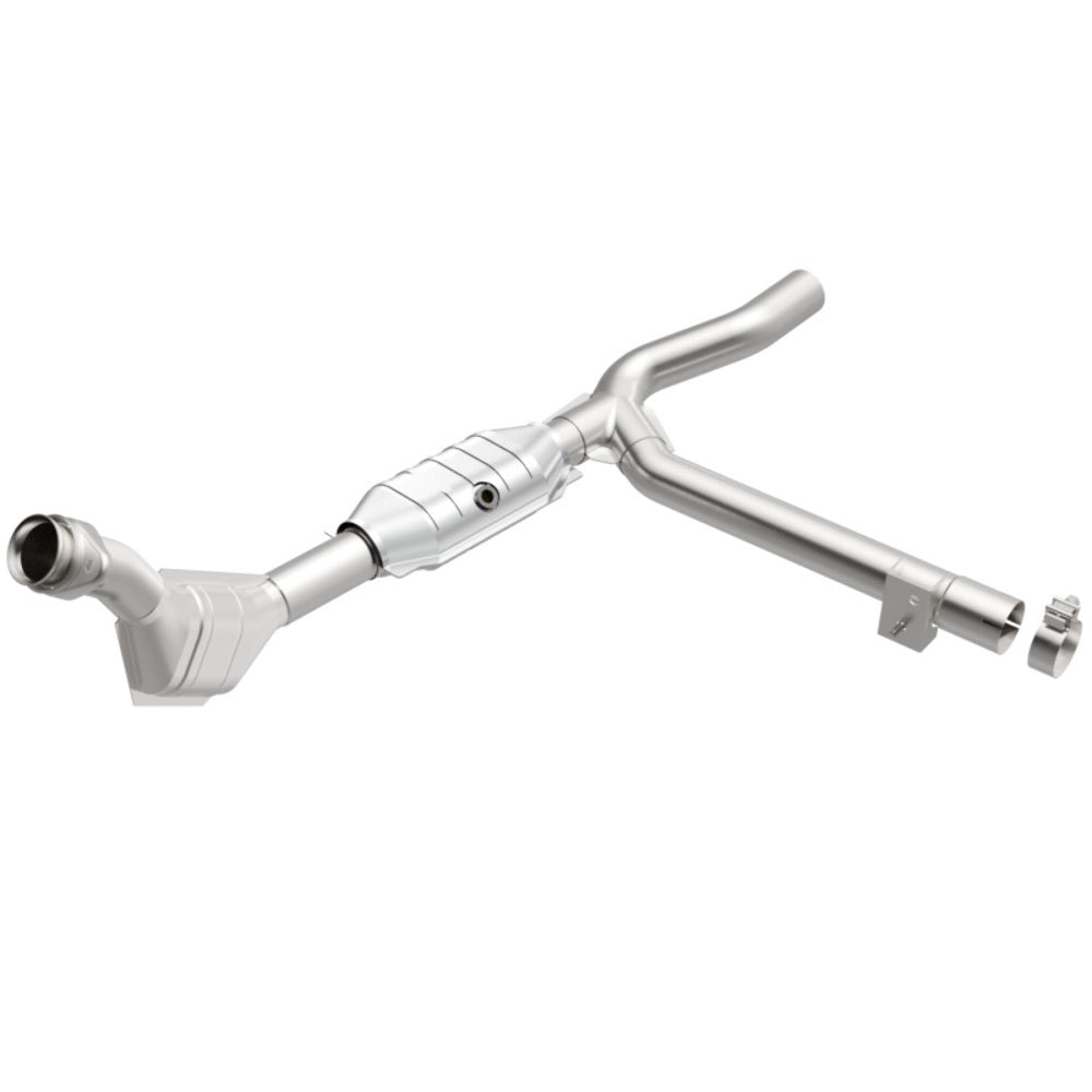 MagnaFlow direct-fit catalytic converter for 1999-2000 Ford F-150 4.2L stainless steel CARB compliant 447142