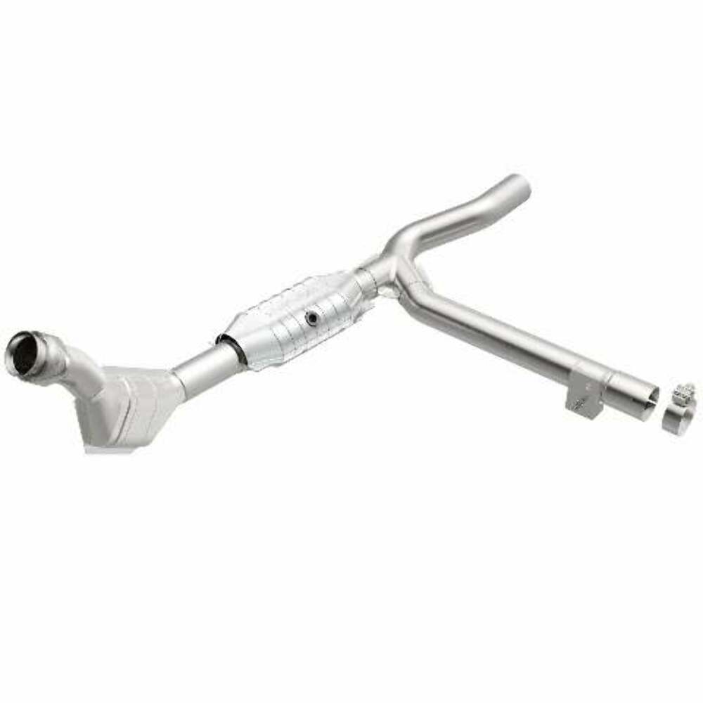 MagnaFlow direct-fit catalytic converter for 1999-2000 Ford F-150 4.2L stainless steel Federal EPA compliant OBDII 93393
