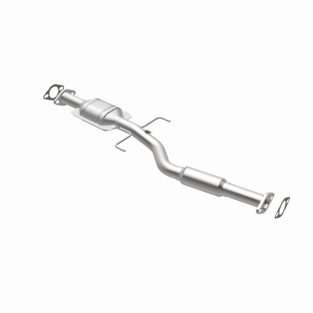 MagnaFlow direct-fit catalytic converter fits 2000 Mitsubishi Galant 2.4L and 2000 Mitsubishi Eclipse 2.4L 2.4 inch inlet/outlet stainless steel CARB compliant OBDII 49458