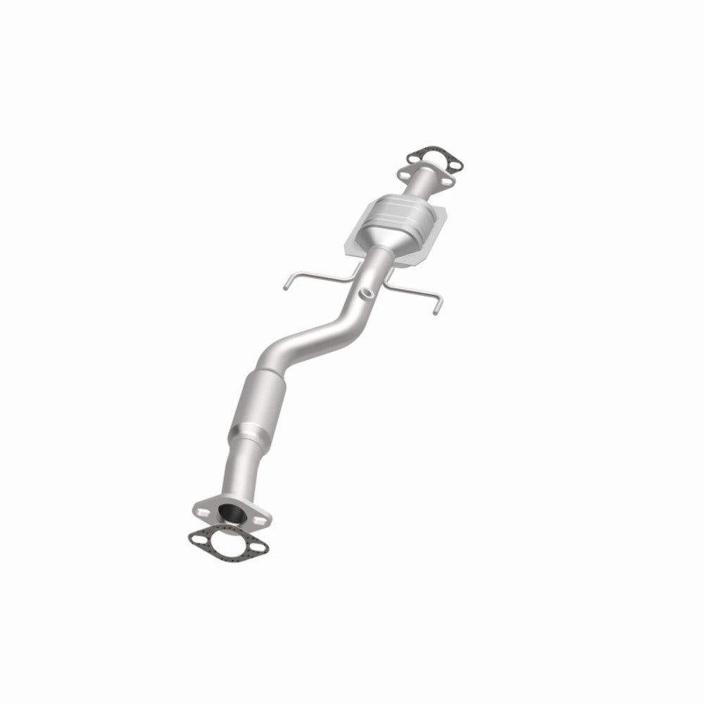 MagnaFlow direct-fit catalytic converter fits 2000 Mitsubishi Galant 2.4L and 2000 Mitsubishi Eclipse 2.4L 2.4 inch inlet/outlet stainless steel CARB compliant OBDII 49458