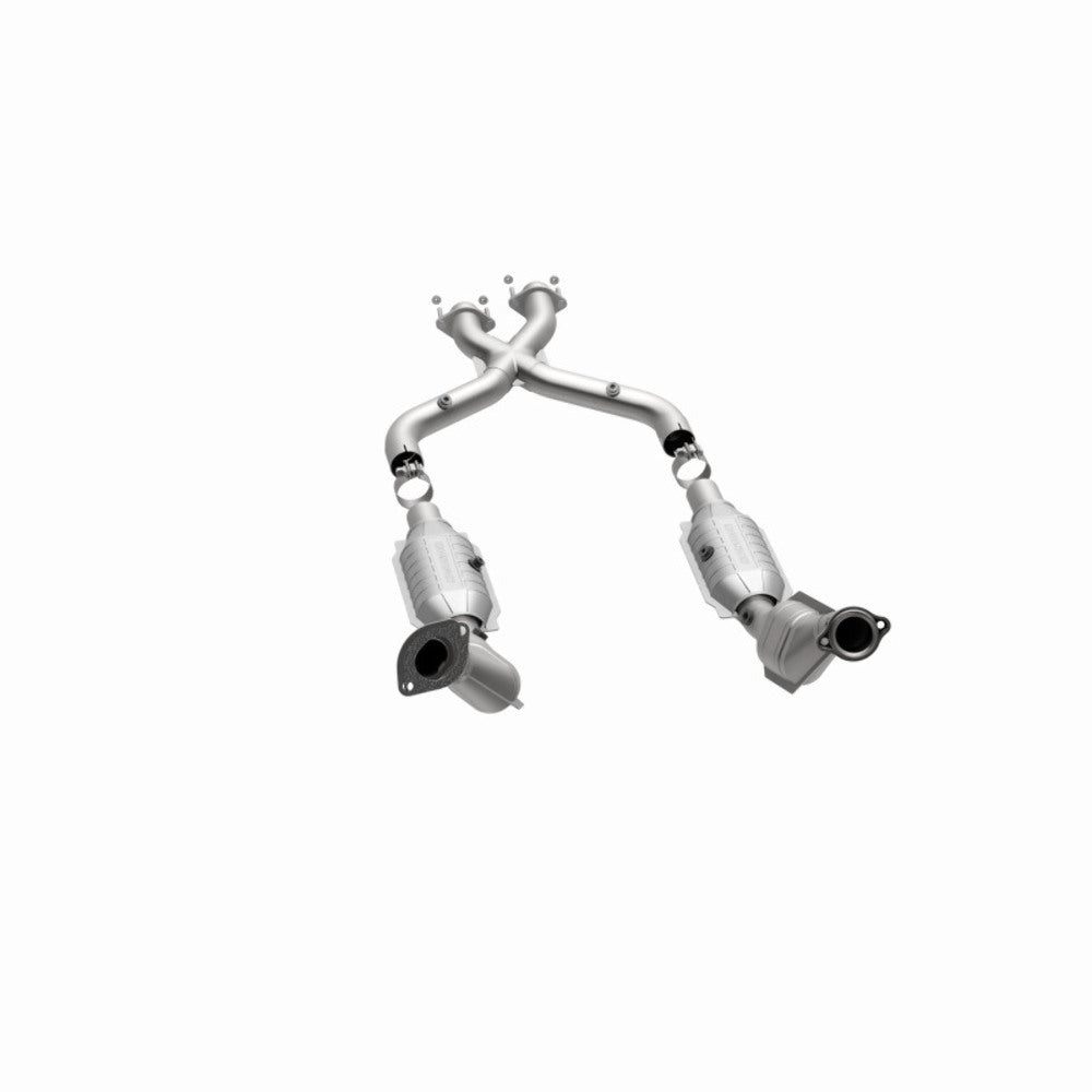 MagnaFlow direct-fit catalytic converter for 1999-2004 Ford Mustang 4.6L stainless steel CARB compliant 51848