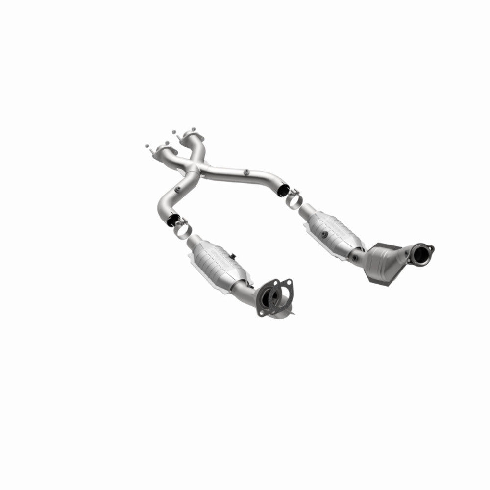 MagnaFlow direct-fit catalytic converter for 1999-2004 Ford Mustang 4.6L stainless steel CARB compliant 51848