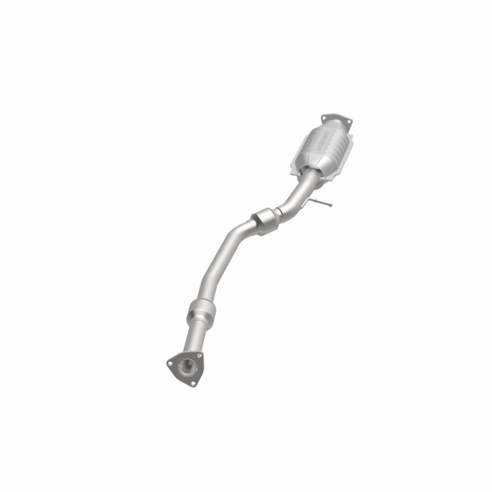 MagnaFlow direct-fit catalytic converter fits 1999-2002 Daewoo Lanos 1.6L and 1999-2002 Lanos 1.6 rear 1.6 inch inlet/outlet stainless steel CARB compliant OBDII 49547