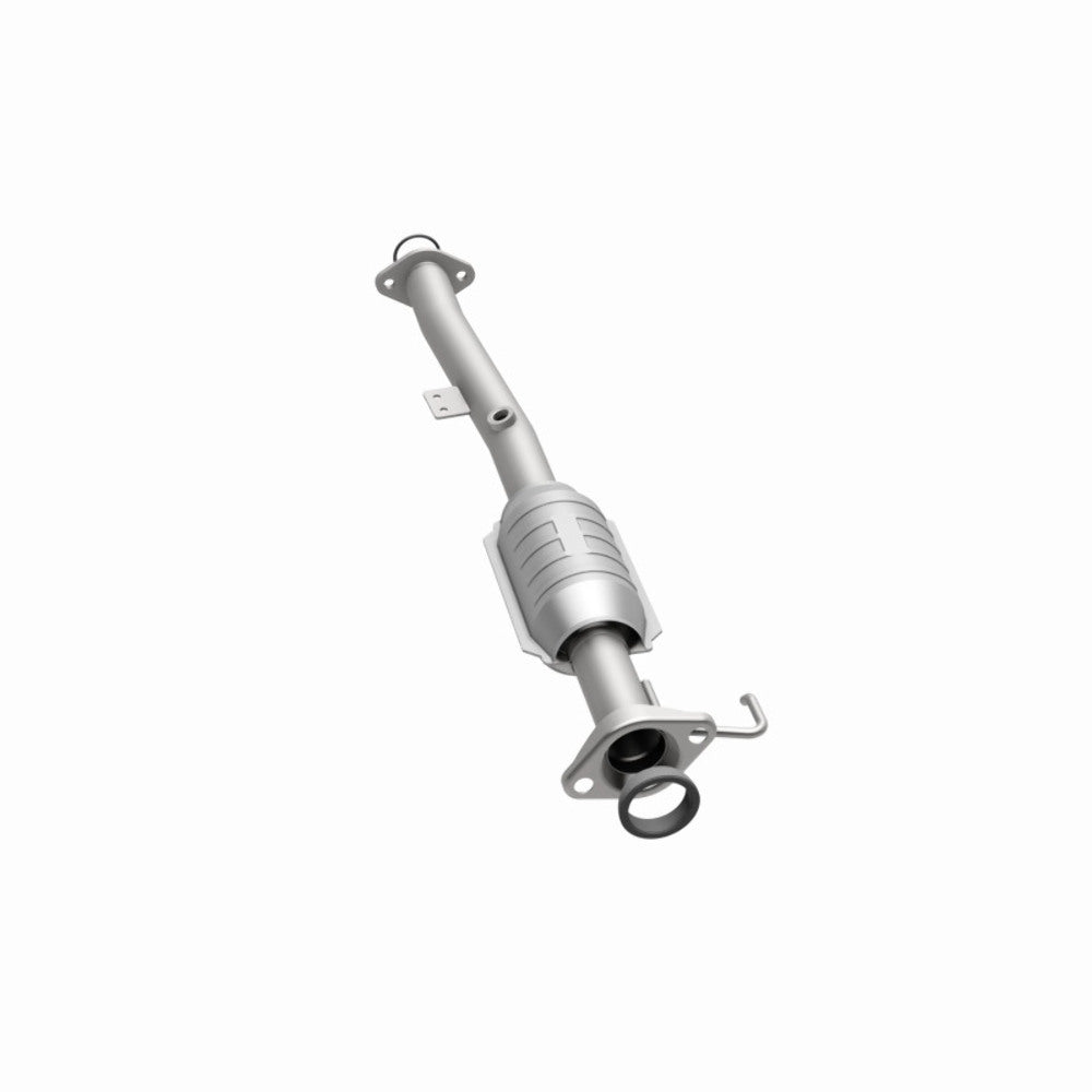 MagnaFlow direct-fit catalytic converter fits 1999-2003 Chevrolet Tracker and Suzuki Vitara, this and 1999-2002 Vitara 1.6/2 1.6 inch inlet/outlet stainless steel CARB compliant OB
