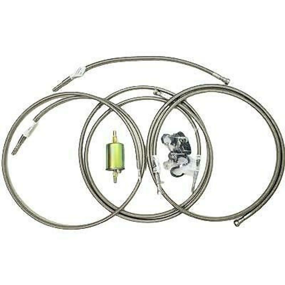 Fuel Line for 1999-2003 99-03 Chevy Silverado long bed stainless steel