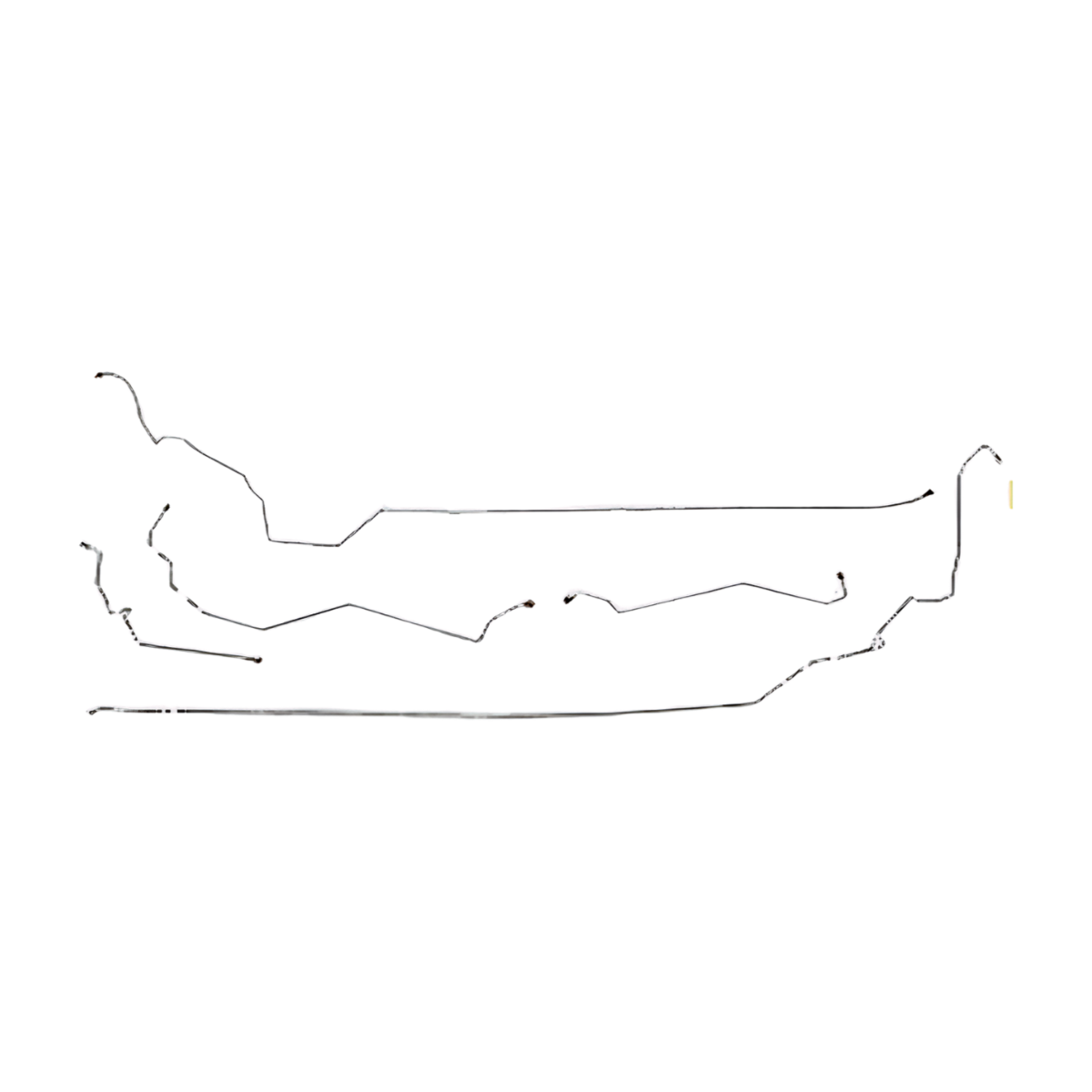 Intermediate Brake Line Kit for 1999-2005 Buick Century ABS steel