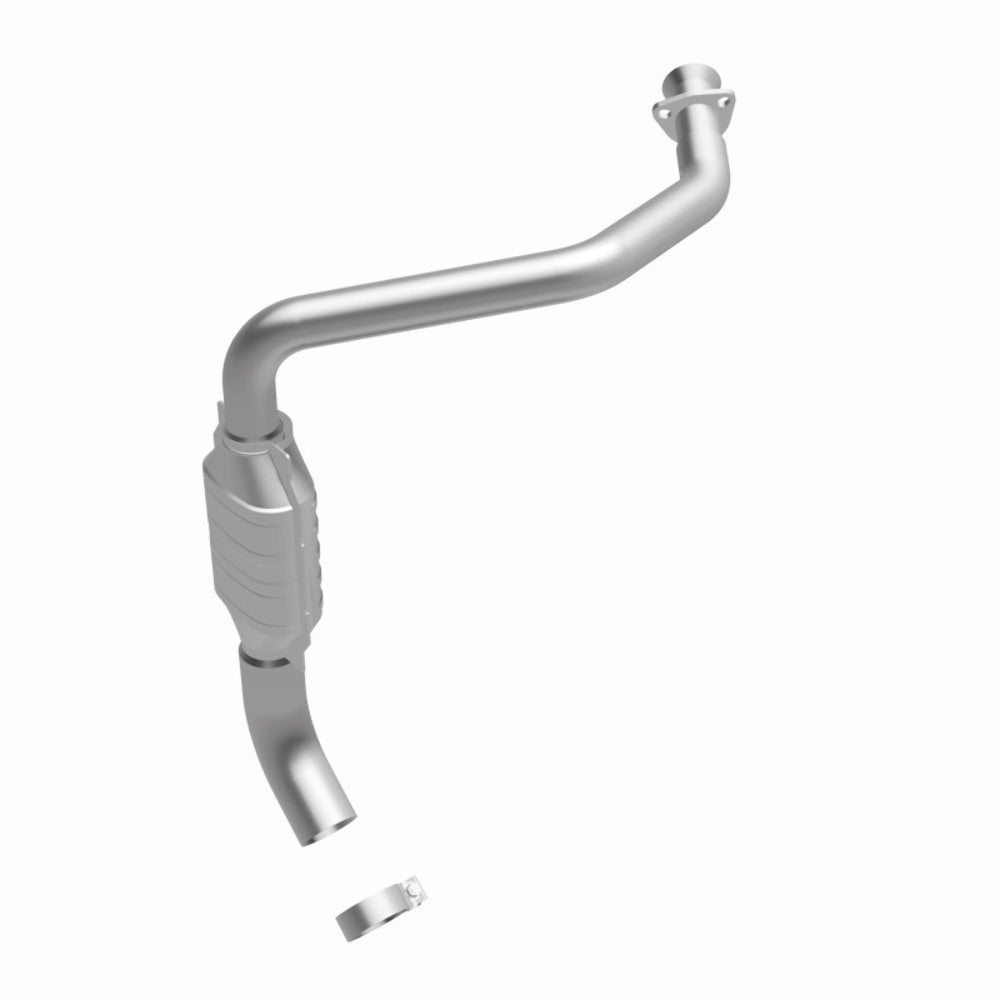 MagnaFlow direct-fit catalytic converter fits 1996-1999 Chevrolet Express 1500, Chevrolet Express 2500, and additional vehicles. Hardware is included to eliminate the hassle of wor
