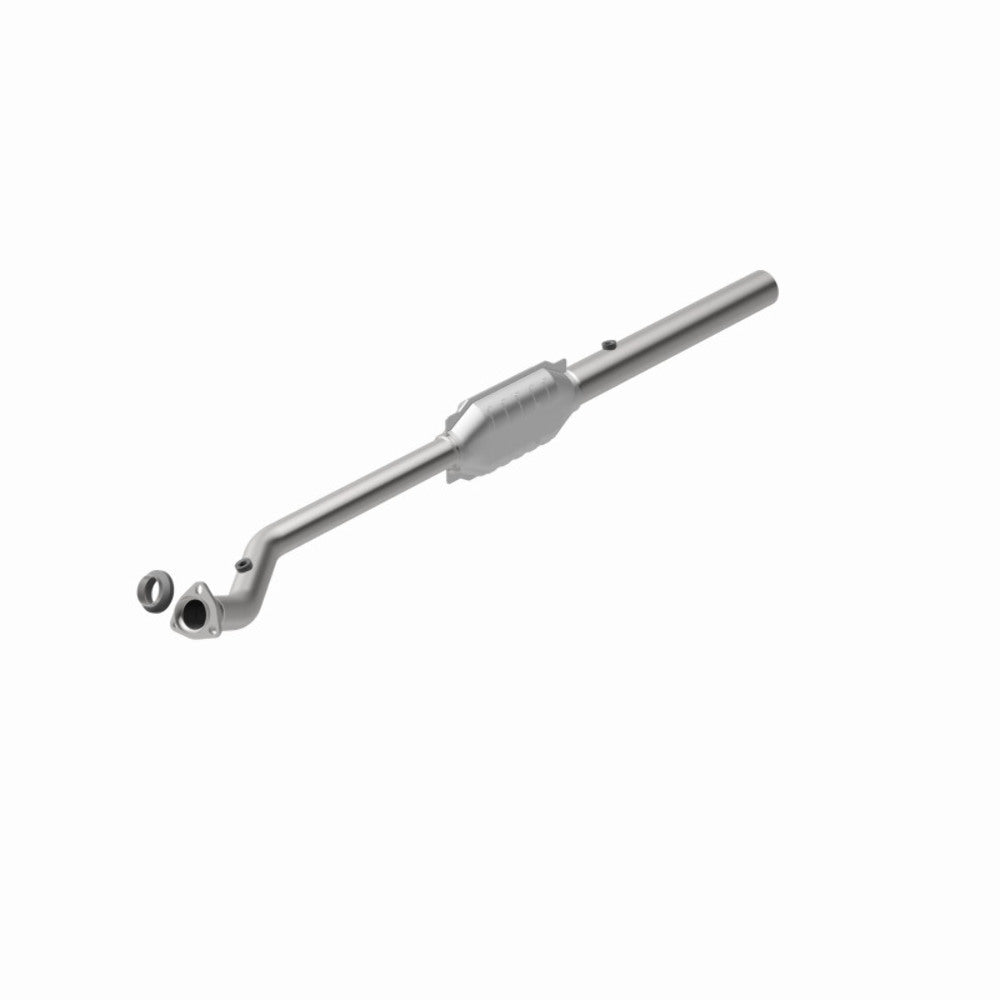 MagnaFlow direct-fit catalytic converter fits 1996-1999 Chevrolet Express 3500, Chevrolet Express 1500, and additional vehicles. Avoid potential exhaust leaks by using the included