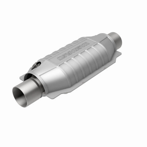 MagnaFlow universal catalytic converter 2 inch inlet/outlet stainless steel Federal EPA compliant OBDII 99064h