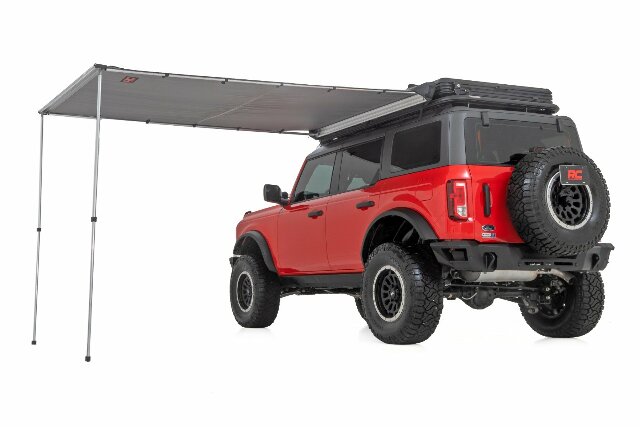 Retractable Roof Rack Awning; 6'6" x 9'8" (Fits Trucks & SUVs) 99081