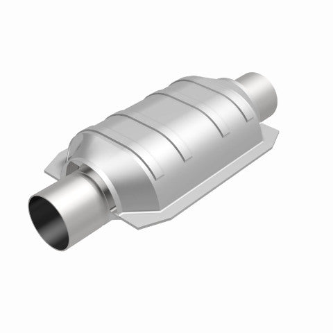 MagnaFlow universal catalytic converter 2.25 inch inlet/outlet stainless steel Federal EPA compliant OBDII 99135h
