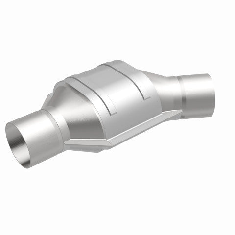 MagnaFlow universal catalytic converter 2.5 inch inlet/outlet stainless steel Federal EPA compliant OBDII 99176h