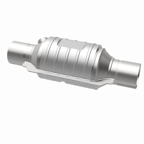 MagnaFlow universal catalytic converter 2 inch inlet/outlet stainless steel Federal EPA compliant OBDII 99234h