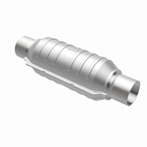 MagnaFlow universal catalytic converter 1.75 inch inlet/outlet stainless steel Federal EPA compliant OBDII 99353h