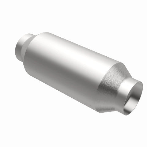 MagnaFlow universal catalytic converter 2.5 inch inlet/outlet stainless steel Federal EPA compliant OBDII 99756h