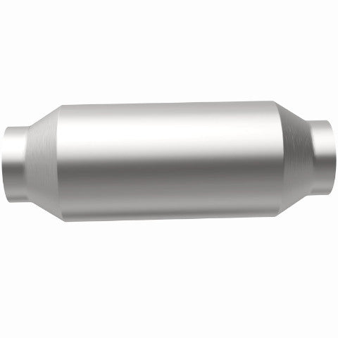 MagnaFlow universal catalytic converter 2.5 inch inlet/outlet stainless steel Federal EPA compliant OBDII 99756h
