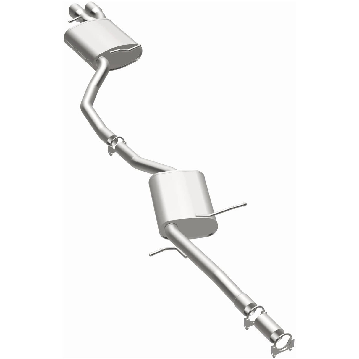2009-2016 Audi A4 Quattro Direct-Fit Replacement Exhaust System 106-0914 aluminized steel