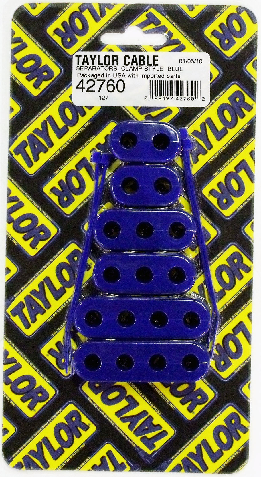 Spark Plug Wire Holder 7/8mm 6 Blue 42760