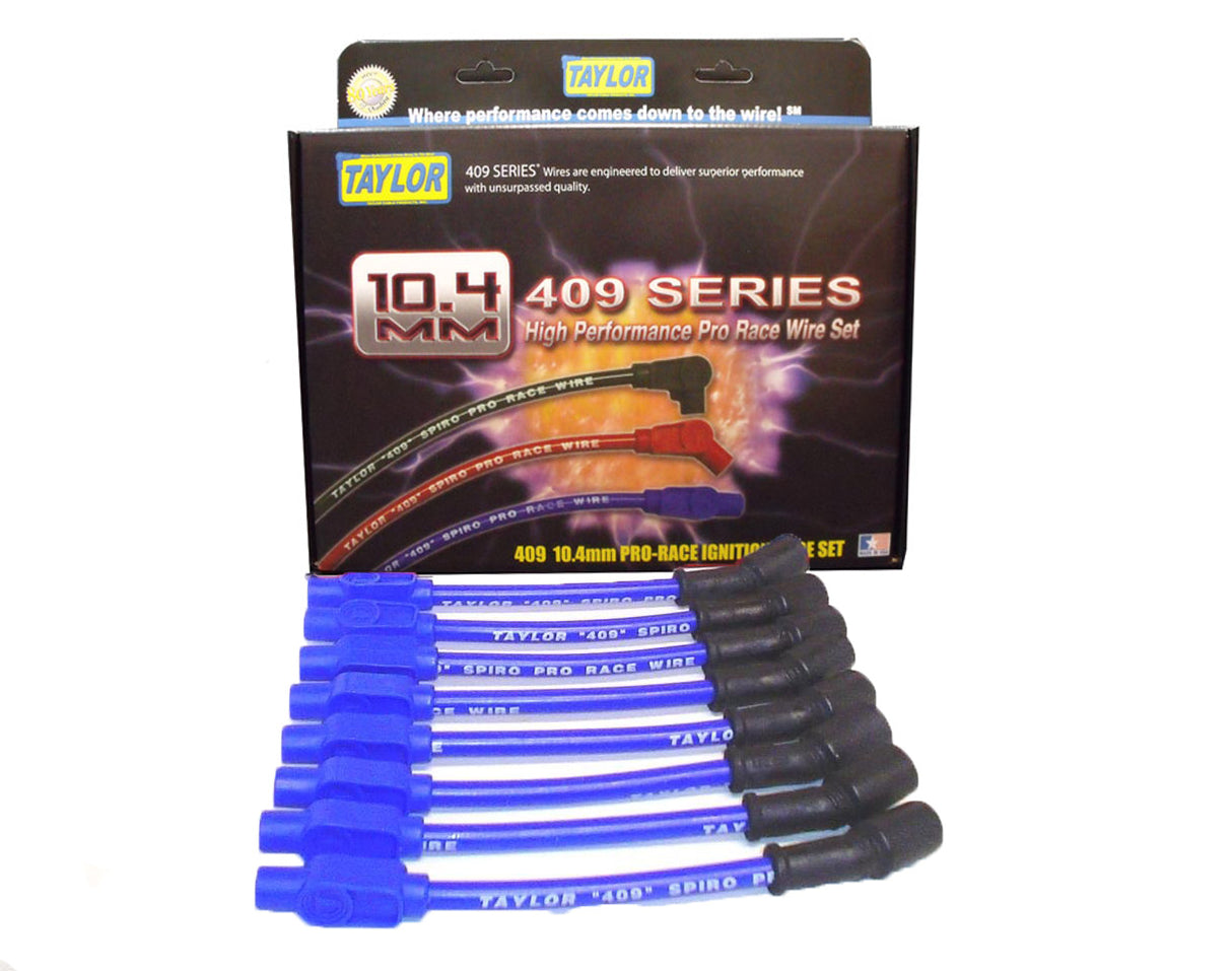 Spark Plug Wire Set Universal 10.4mm Silicone Spiro Pro 409 409 350 ohm/ft 79603