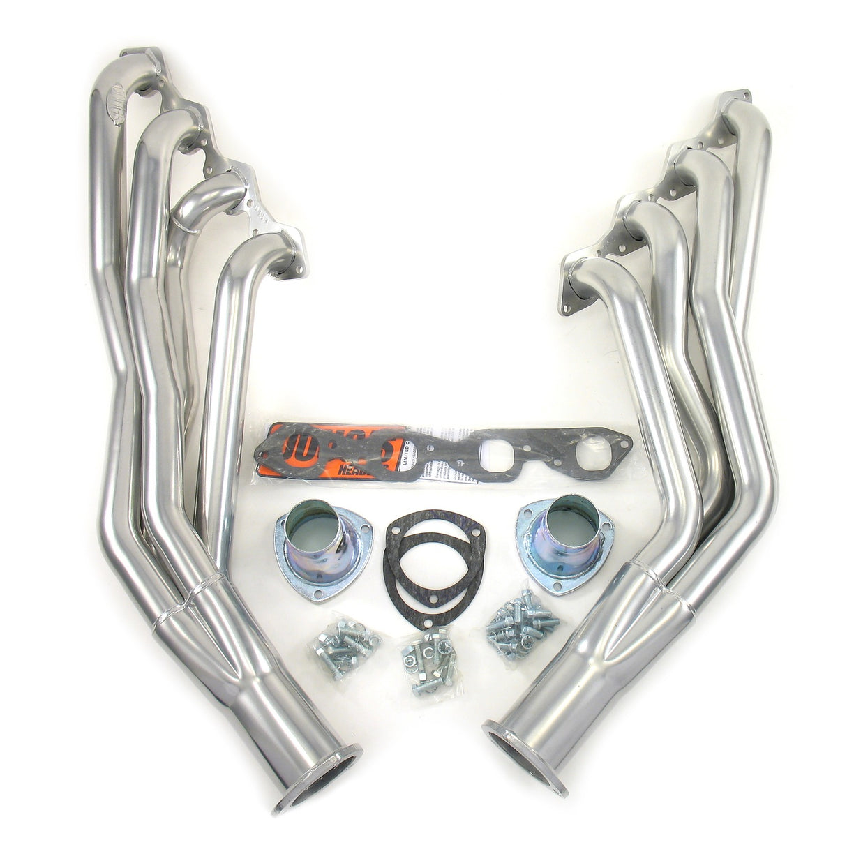 Long Tube Headers for 55-57 Chevy 396-502 BBC 2in Primary Ceramic Coated D354