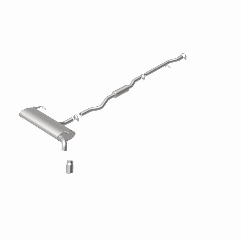 Fits 2007-2011 Jeep Direct-Fit Replacement Exhaust System 106-0463 aluminized steel