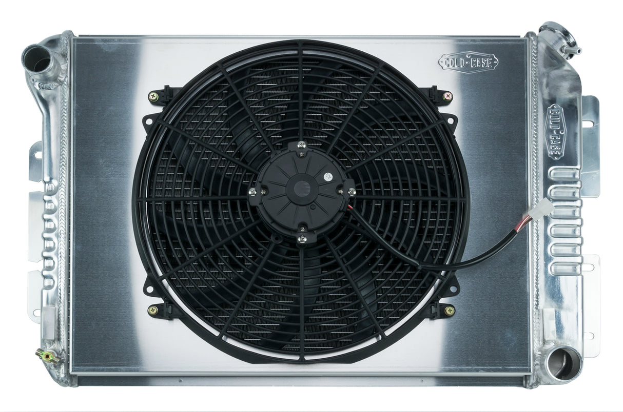 67-69 Camaro BB / Firebird Manual Transmission Aluminum Radiator And Fan Kit