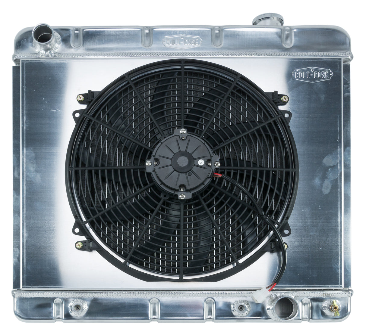 63-66 Chevy/GMC Pickup Truck Aluminum Radiator And 16 Inch Fan Kit