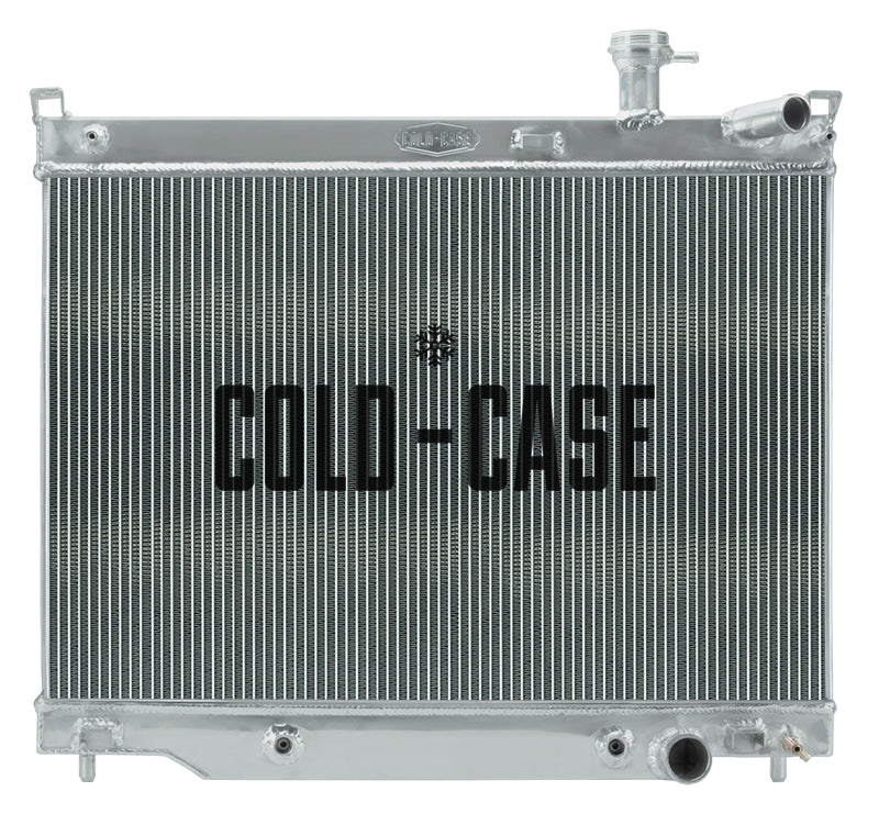 06-09 Chevy Trailblazer SS Aluminum Performance Radiator radiator row aluminum polished
