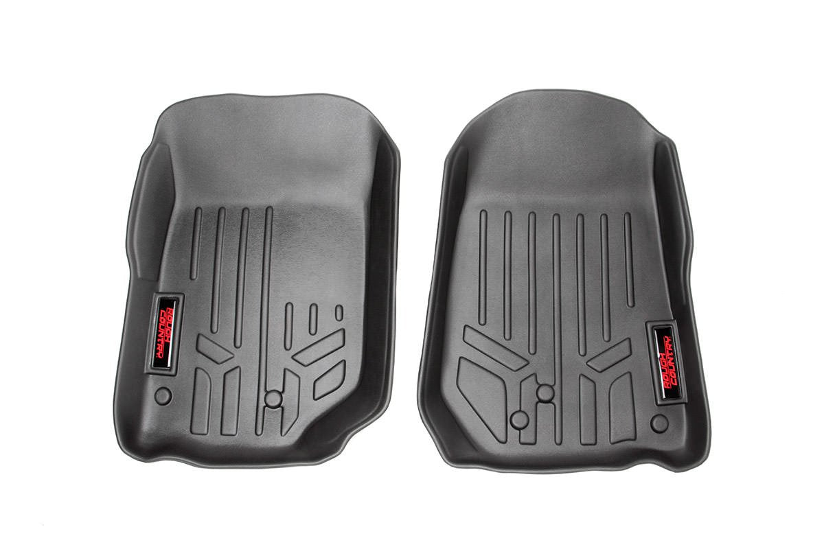 Fits Jeep Wrangler TJ (97-06) (04-06) Floor Mats; Front; M-60200