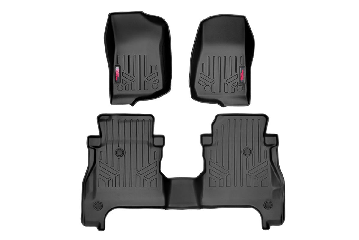 Floor mats for 2020-2024 Jeep Gladiator by Rough Country