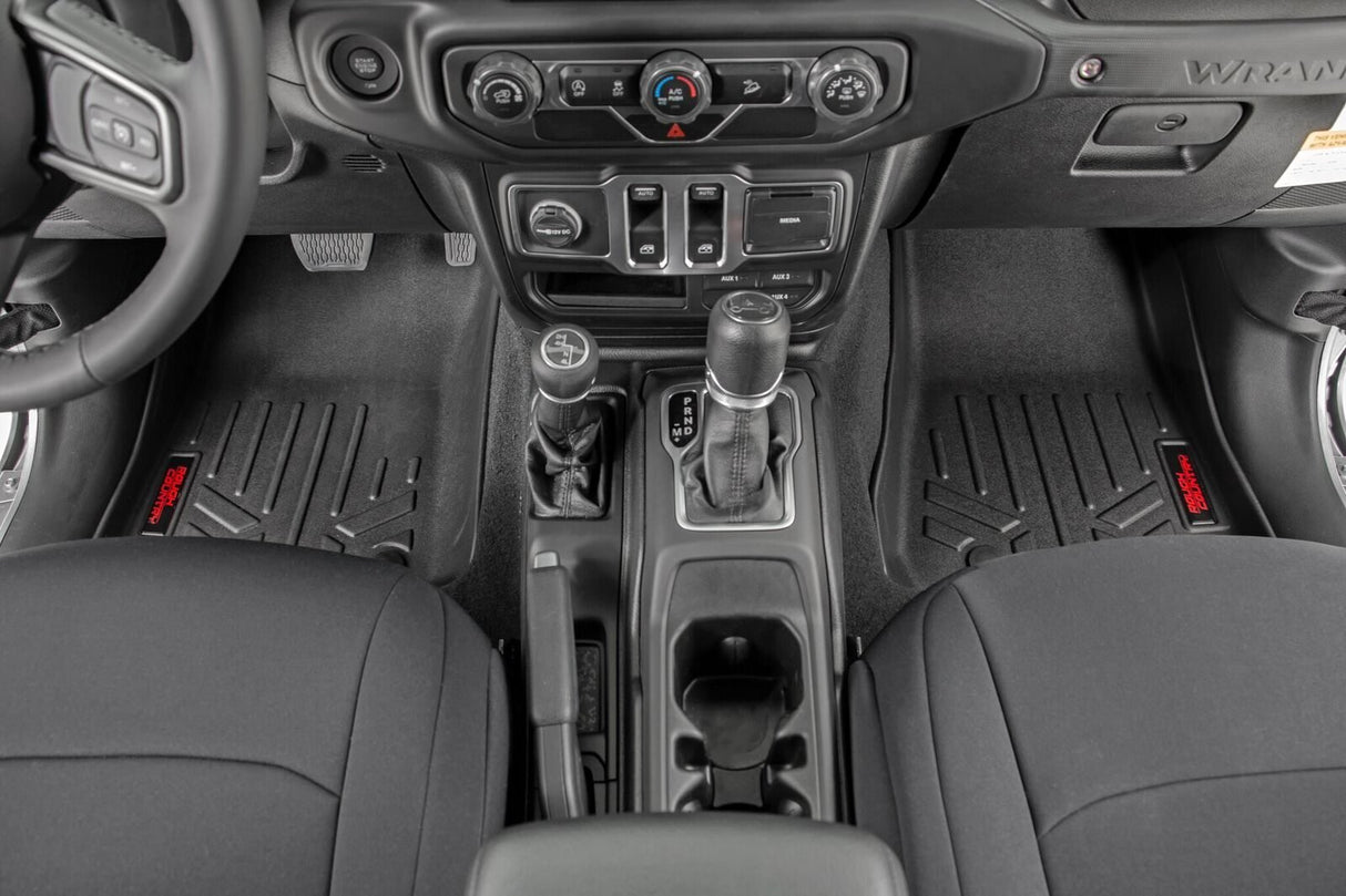 Fits Jeep Gladiator JT (20-24) (18-24) (18-24) Floor Mats; FR; 2 Door; M-6150