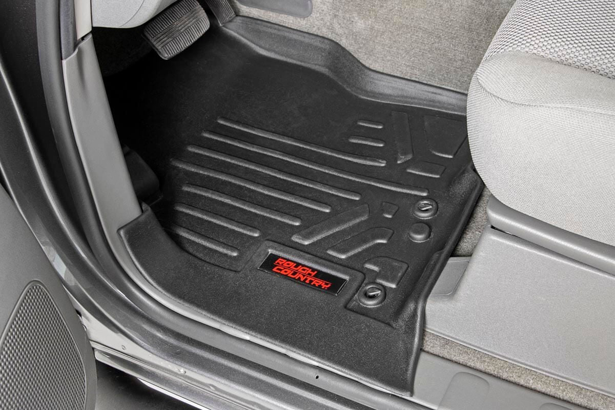 Fits Nissan Frontier 2WD/4WD (2008-2021) Floor Mats; FR & RR; Crew Cab; M-80513