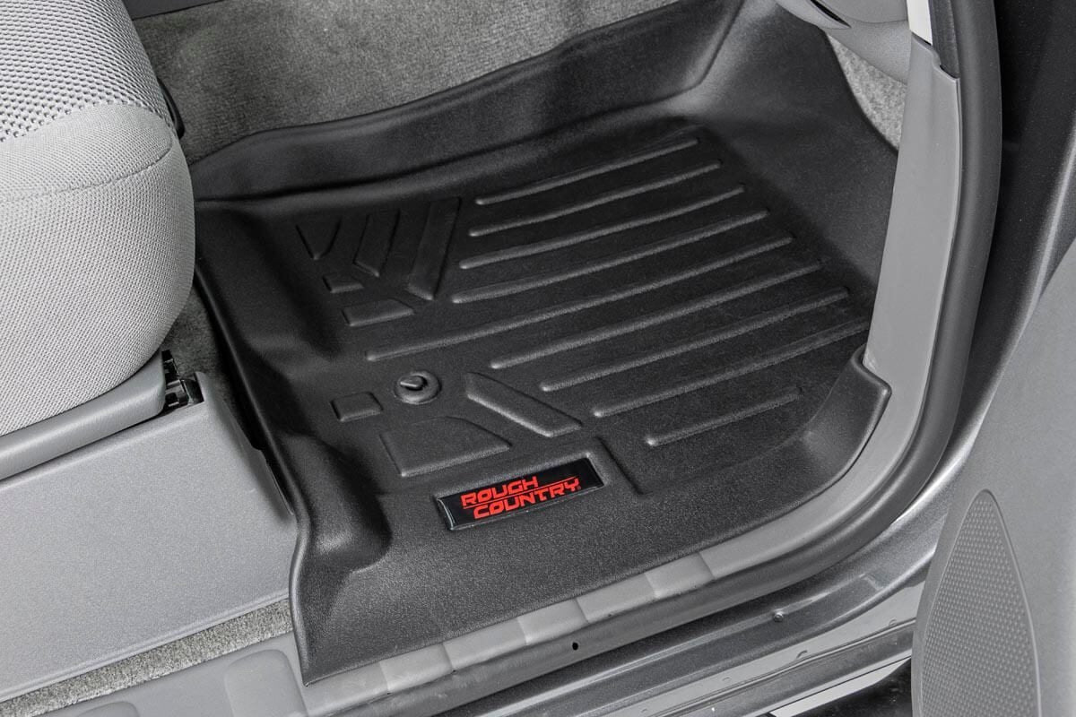 Fits Nissan Frontier 2WD/4WD (2008-2021) Floor Mats; FR & RR; Crew Cab; M-80513