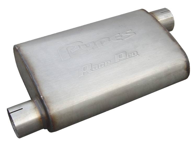 Pypes performance muffler 2.5 inch 304 stainless steel MVR10