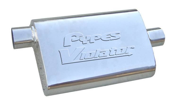 Pypes Violator exhaust system 2.5 inch 304 stainless steel MVV13