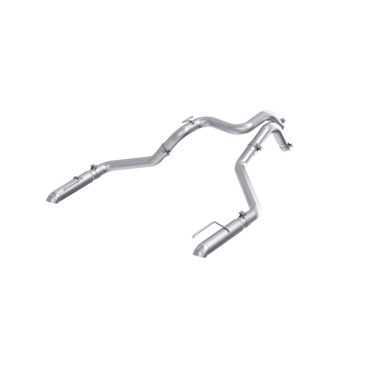 MBRP axle-back exhaust system fits 2024-2025 Ford Ranger 3 inch dual rear exit Armor Pro Series T304 stainless steel
